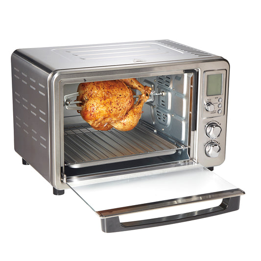 Sure-Crisp® Digital Air Fryer Toaster Oven with Rotisserie